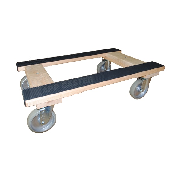 Mapp Caster Heavy Duty Furniture Dolly w/ 5" Rubber on Alum Wheels, 1,000 Lbs Cap. B18305RAL - main